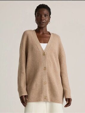 Quince Mongolian Cashmere Cardigan